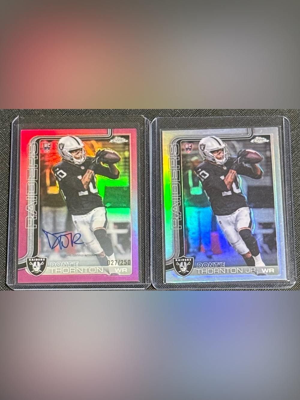 Dont’e Thornton Jr auto numbered 027/250